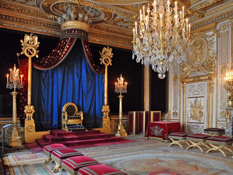 Тронный зал при Наполеоне I