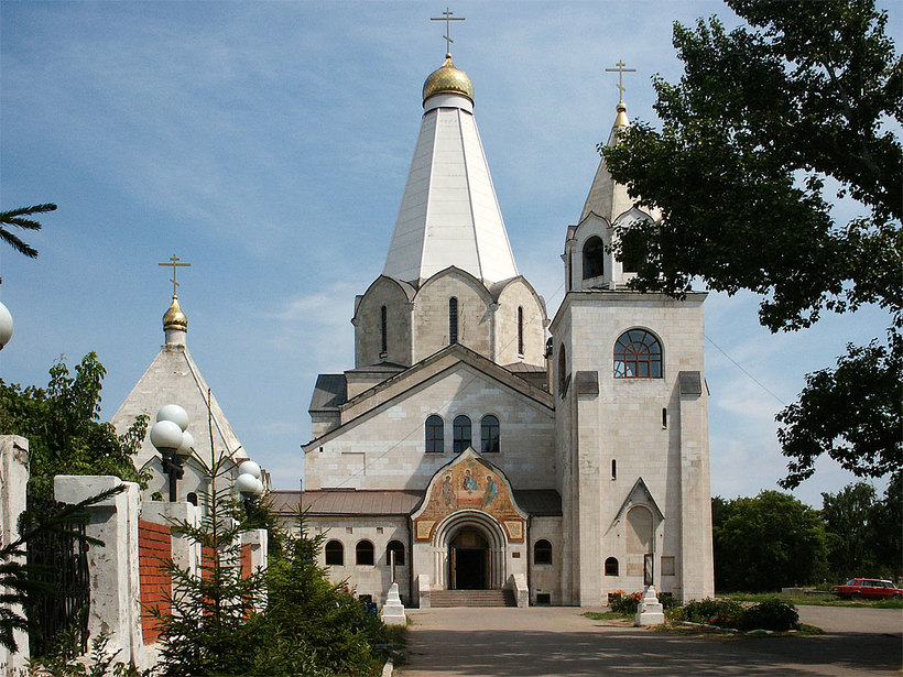 Церковь Троицы Живоначальной, Балаково (Балаковский район), фотография. фасады п