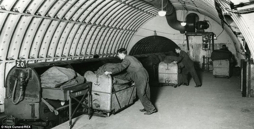 Старая подземная почтовая железная дорога Лондона