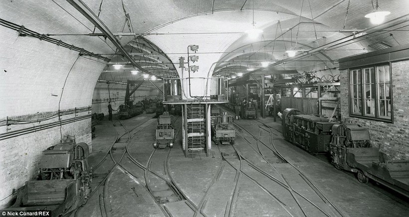 Старая подземная почтовая железная дорога Лондона