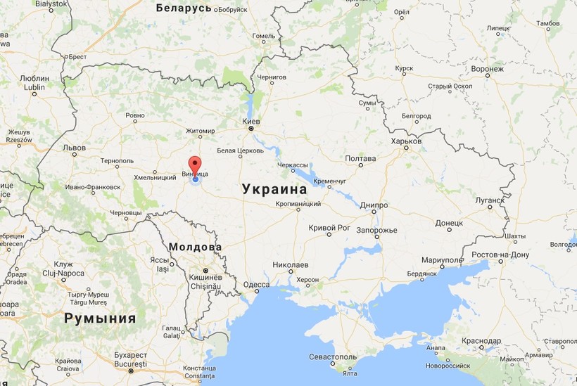 Где находится Винница (Польша): положение на карте мира