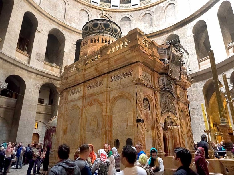 Храм Гроба Господня после реставрации