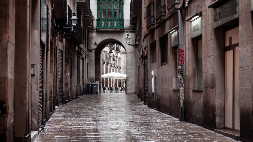 Улица Старого города, Барселона