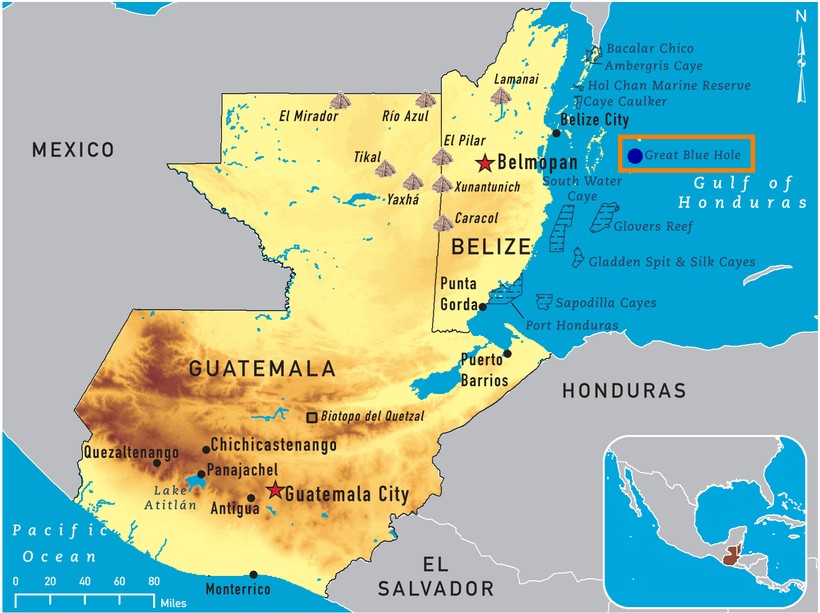 Тайна гибели цивилизации майя: что ученые обнаружили в Большой голубой дыре