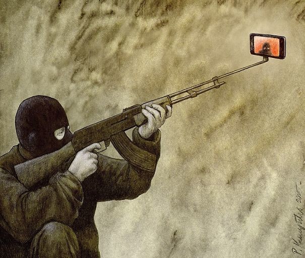 25 откровенных и жестких иллюстраций Павла Кучинского о проблемах нашего общества