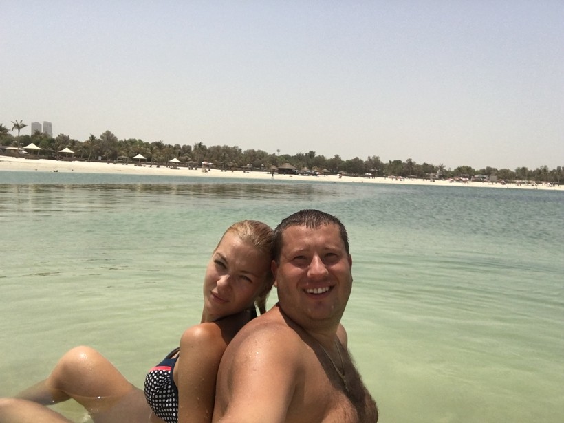 Дубай, на пляже Al Mamzar Beach Park