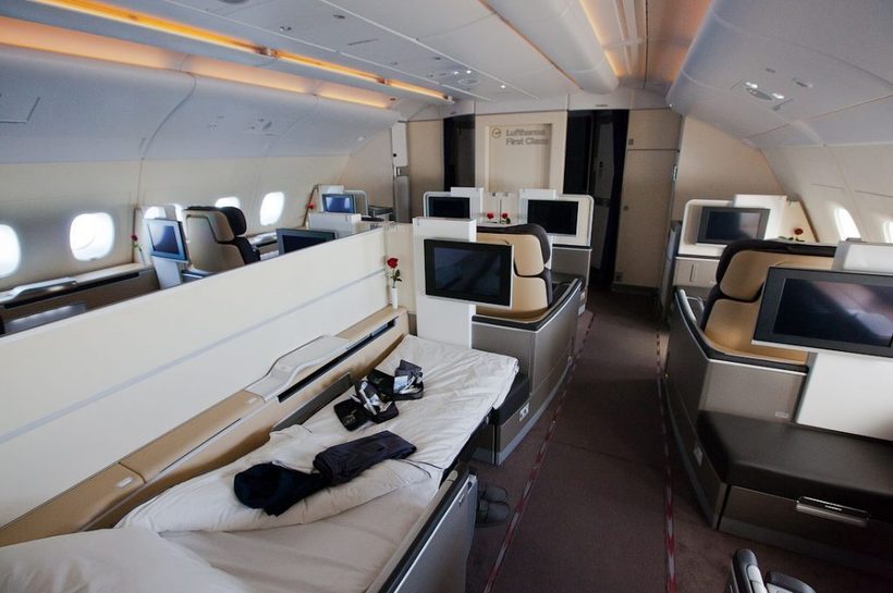 Как выглядит внутри airbus 380