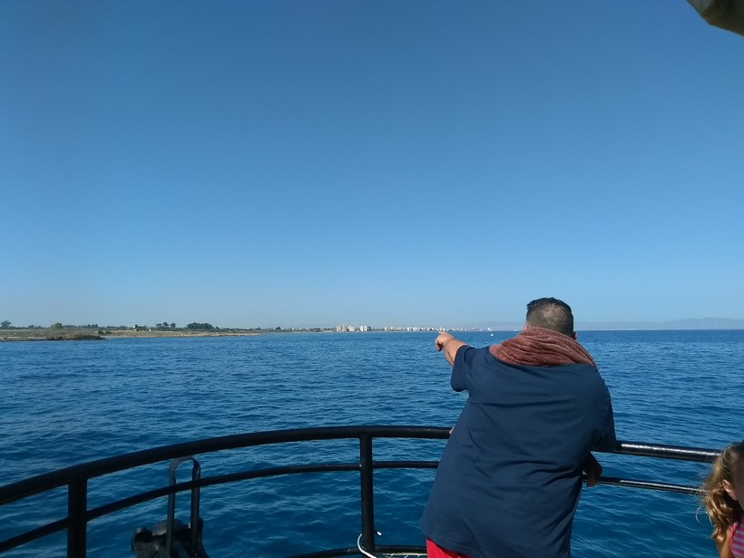 Экскурсия на кораблике. Кипр.