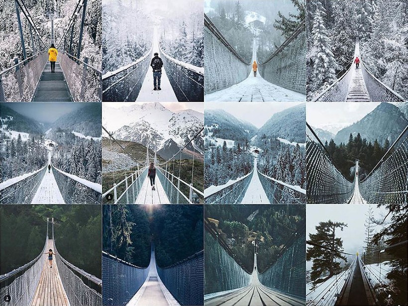Американка показала, как все фото в Инстаграме начинают выглядеть одинаково
