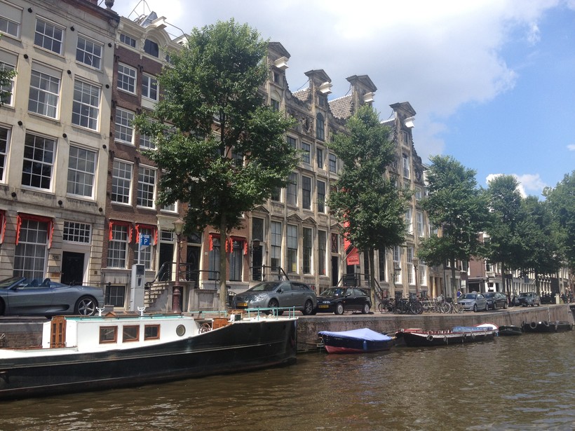 Пейзажи Амстердама в августе