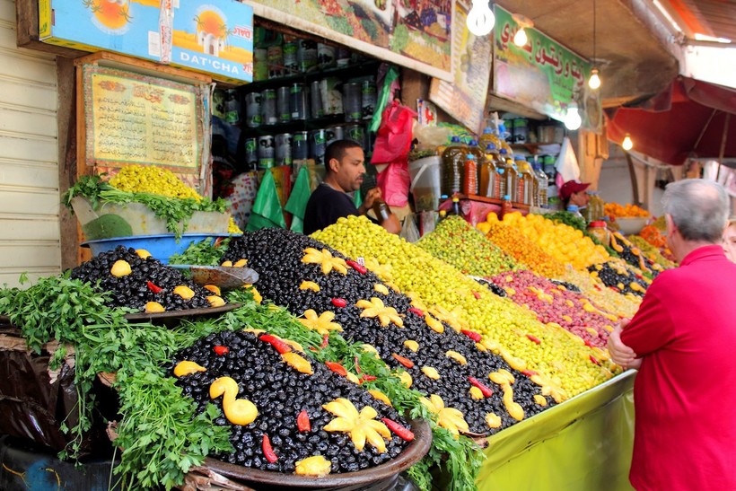 Агадир, я на рынке Эль-Ахад (Сук)