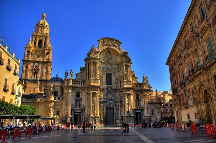 Испания, Мурсия: сердце города Plaza Cardenal Belluga