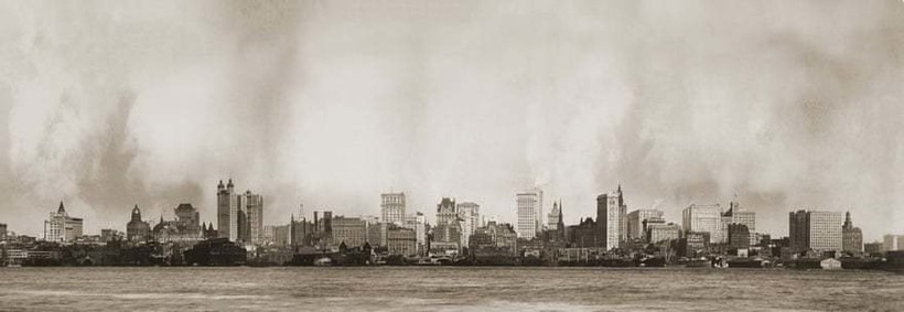 Как менялся горизонт Нью-Йорка на протяжении 150 лет