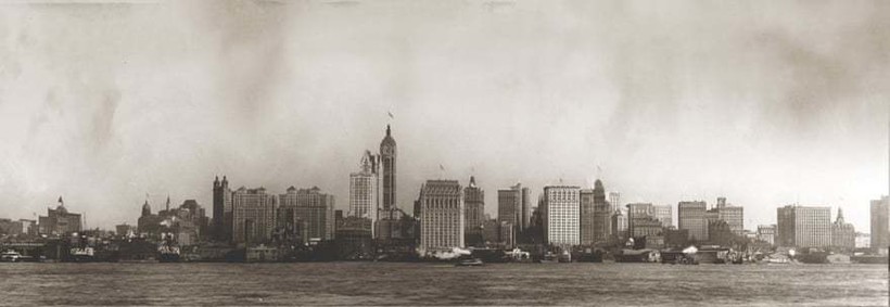 Как менялся горизонт Нью-Йорка на протяжении 150 лет