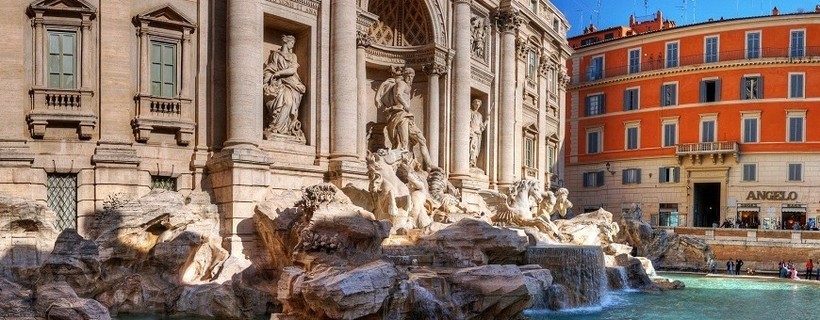 Рим: волшебный фонтан Треви 