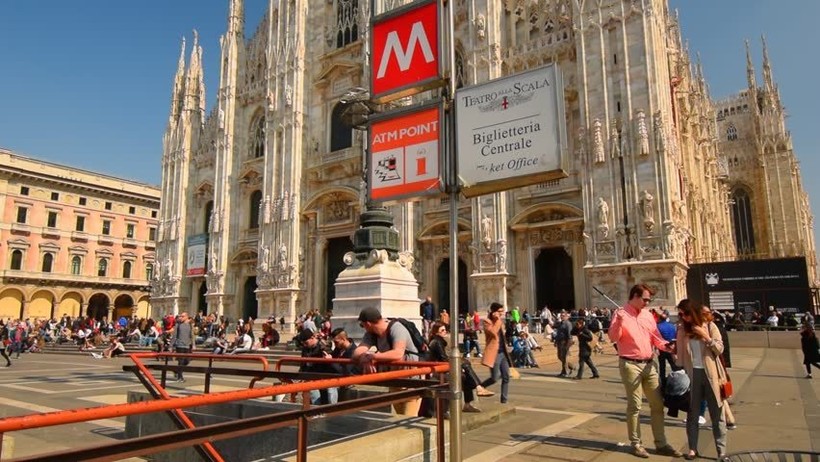 Милан: собор Дуомо