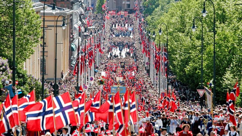 Национальный день Норвегии в Осло