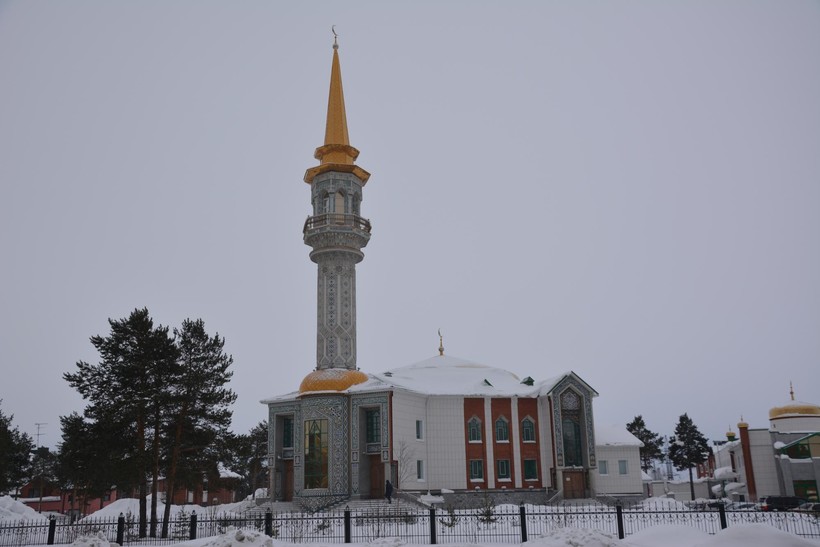 Мечеть в Сургуте, март 2019