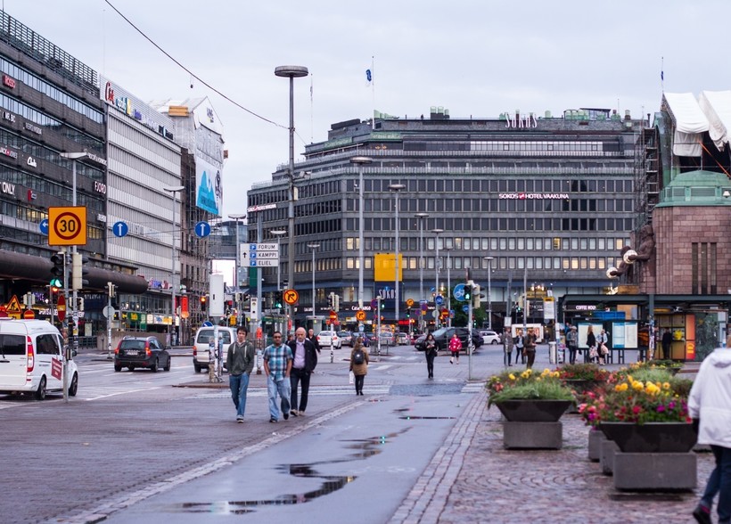 Хельсинки после дождя