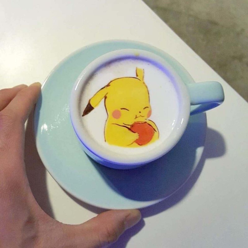 Кофе, который жалко пить: кореец создает волшебные картины на латте