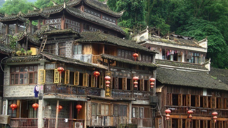 Китайский город Фэнхуан, который выглядит так же, как и семьсот лет назад