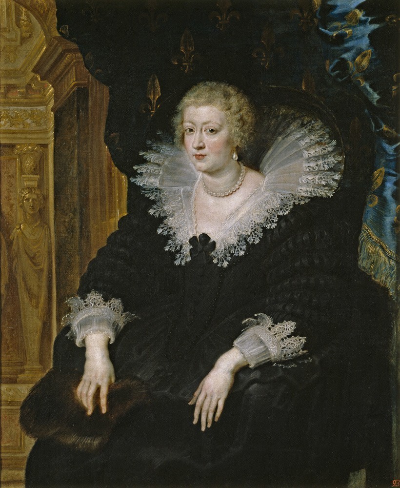Портрет Анны Австрийской, около 1622 года. Питер Пауль Рубенс