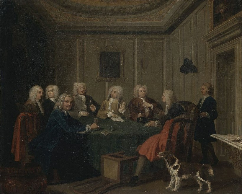 «Клуб джентльменов», 1730 год. Джозеф Хаймор «Клуб джентльменов», 1730 год. Джозеф Хаймор