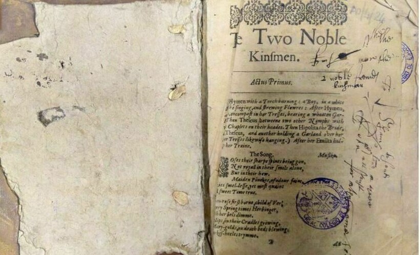 Обнаруженная книга Шекспира Обнаруженная книга Шекспира