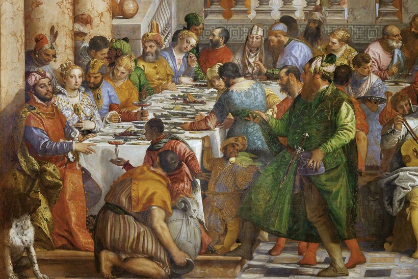 «Свадебный пир в Кане», 1563 год. Паоло Веронезе 