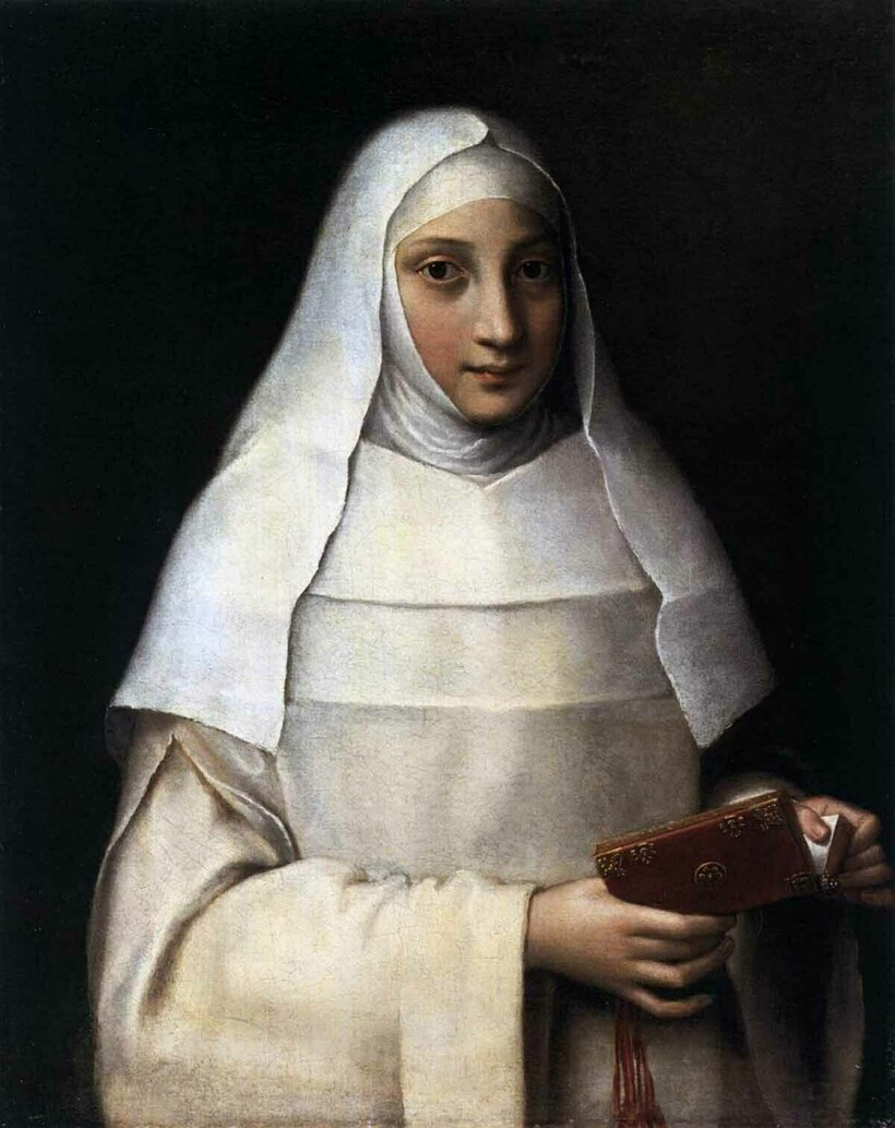 «Портрет монахини», 1551 г. Софонисба Ангиссола «Портрет монахини», 1551 г. Софонисба Ангиссола