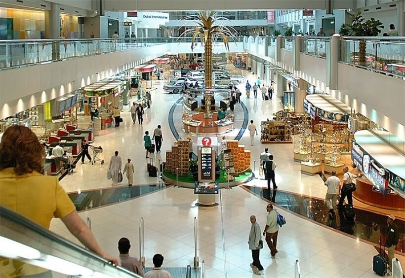 Дьюти-фри в аэропорту Дубая
