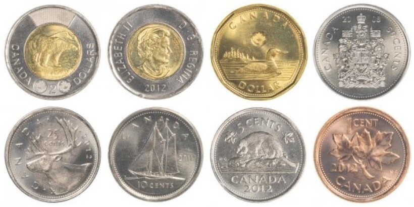 Монеты Канады