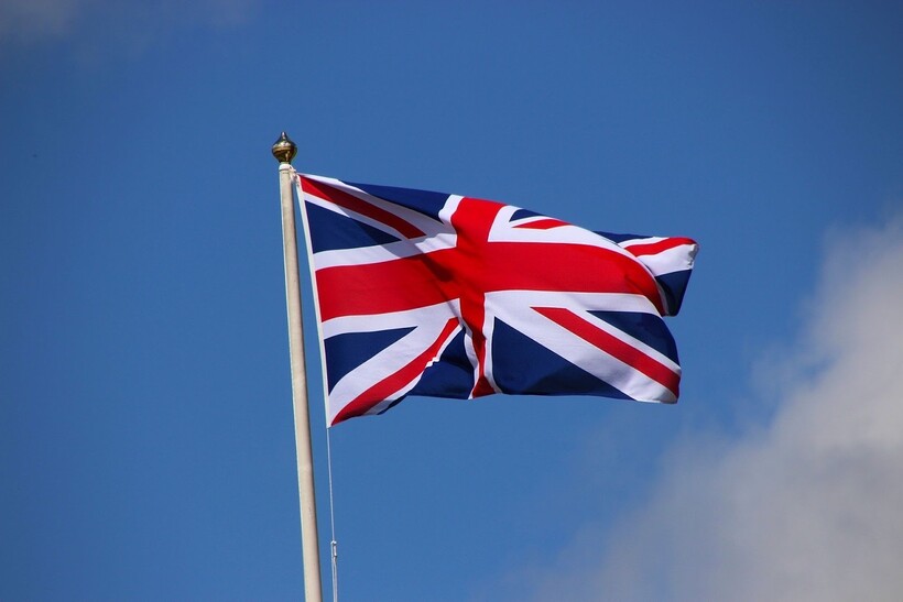 Расцветка английского флага