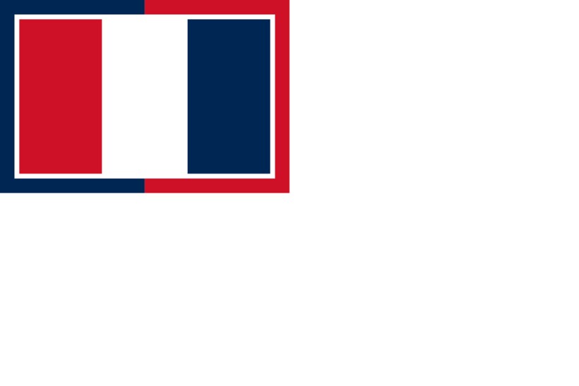 Французский морской флаг 1790 г.