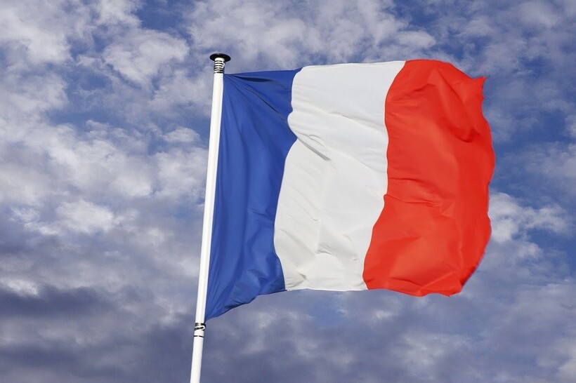 Светлая версия французского флага