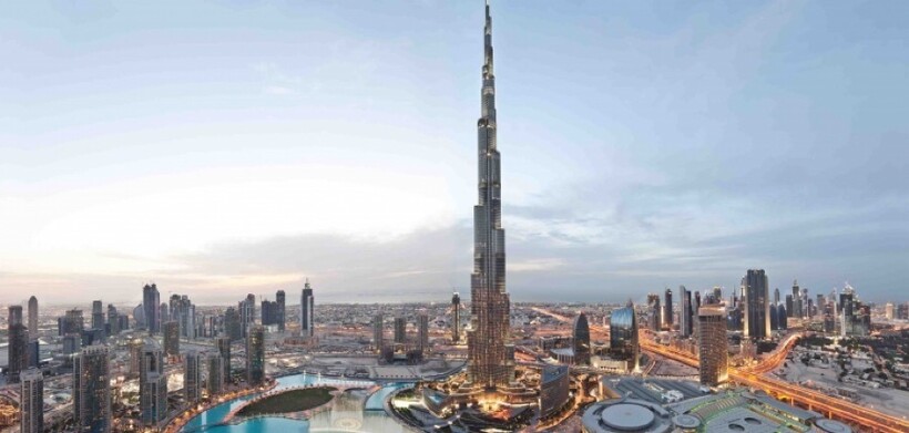 Бурдж Халифа в Дубае 