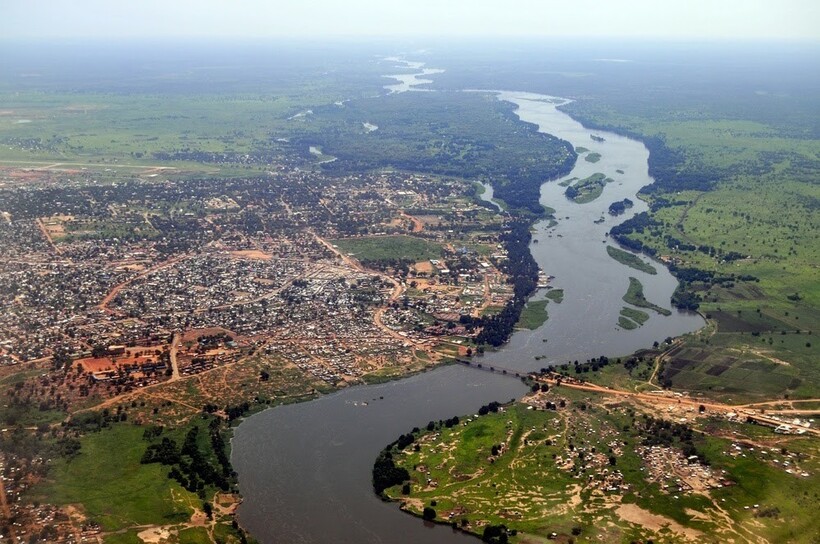Река Нил в Судане