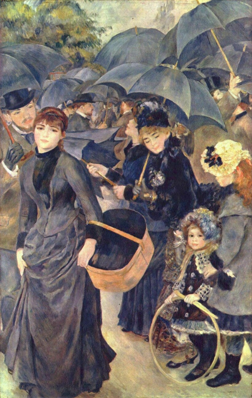 «Зонтики», 1881-1886 гг. П. О. Ренуар «Зонтики», 1881-1886 гг. П. О. Ренуар