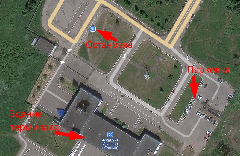 Аэропорт Иваново Южный IWA, онлайн табло прилёта и вылета, адрес где находится Ivanovo South Airport