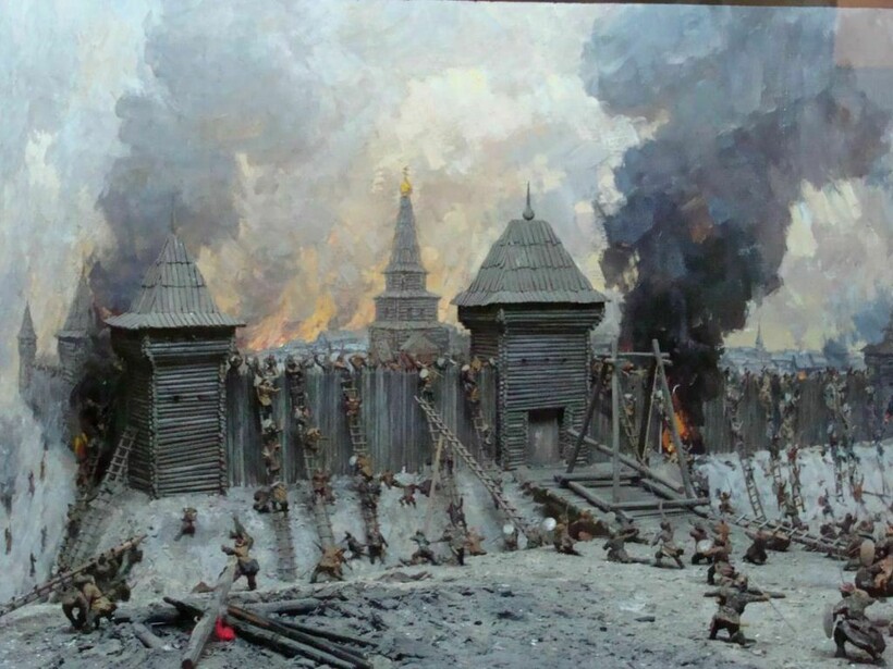 Осада Кремля в древние века