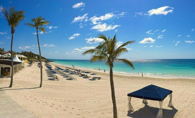 Пляж на Бермудах 