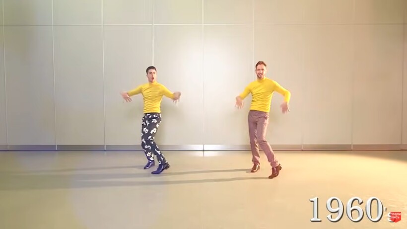 Видео: 100 лет за три минуты — история танца