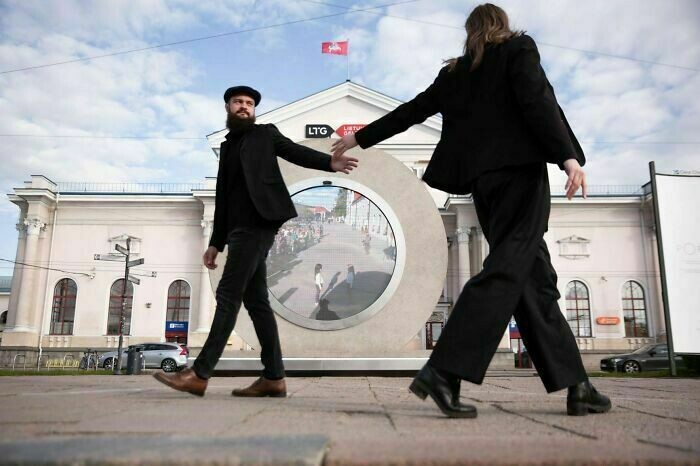 Блог - Город Вильнюс в Литве и город Люблин в Польше теперь связаны порталом Город Вильнюс в Литве и город Люблин в Польше теперь связаны порталом