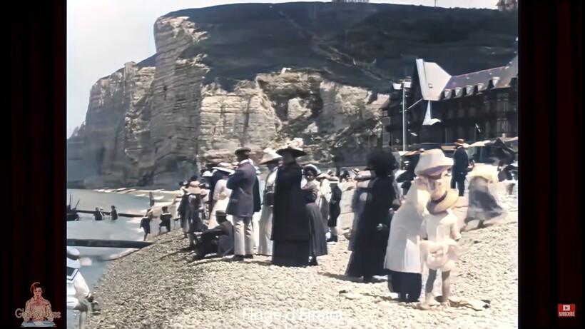Видео: Один день на пляже в 1899 году — как отдыхали у воды в прошлом
