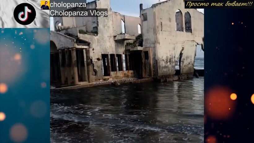 Видео: Загадочный дом, выброшенный на пляж Сальвадора, взбудоражил местных жителей