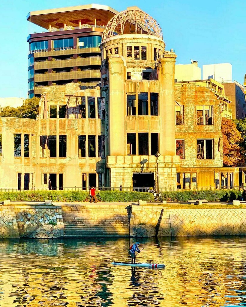 Хиросима, Мемориальный парк мира. Фото: gethiroshima/instagram.com Хиросима, Мемориальный парк мира. Фото: gethiroshima/instagram.com