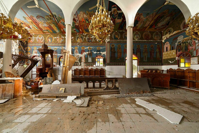 Храм в Греции Храм в Греции