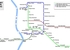 Карта наземного метро (skytrain)