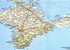Карта автодорог Крыма