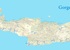 Карта ущелий Крита